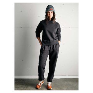 Imogene + Willie Drawstring Sweatpants in Faded Black